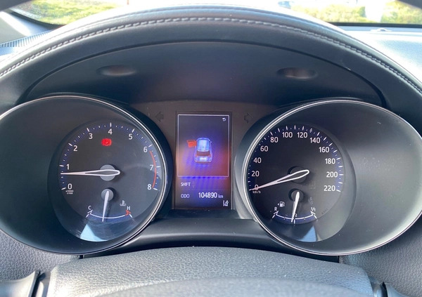Toyota C-HR cena 74900 przebieg: 104889, rok produkcji 2018 z Kalisz małe 596